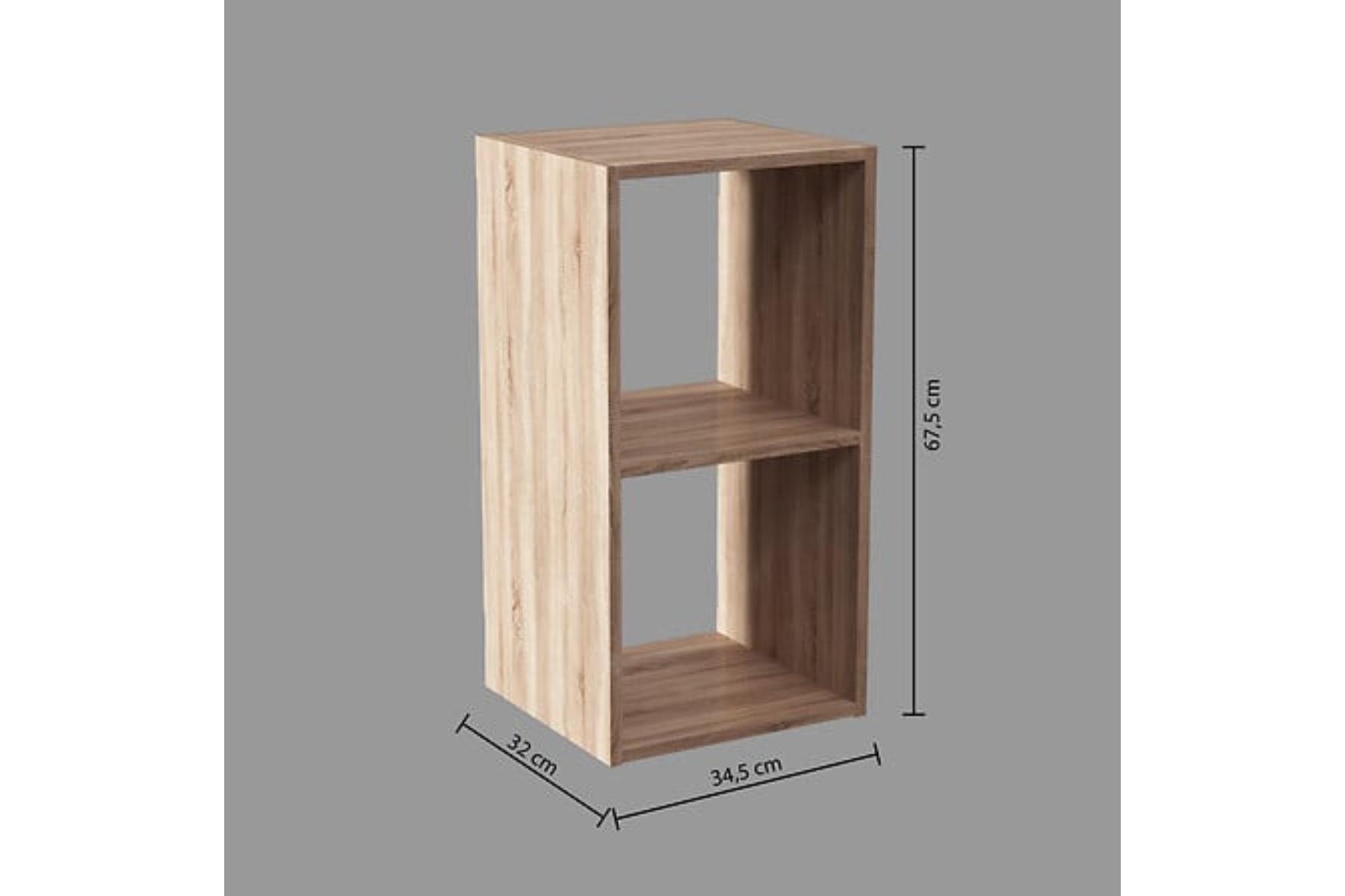 2 CPT WOOD SHELVES MIX NATMAR