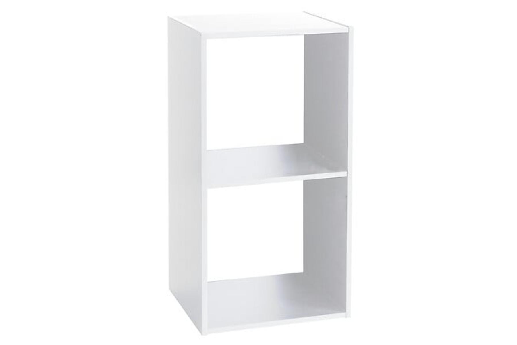 2 CPT WOOD SHELVES MIX BLANCM