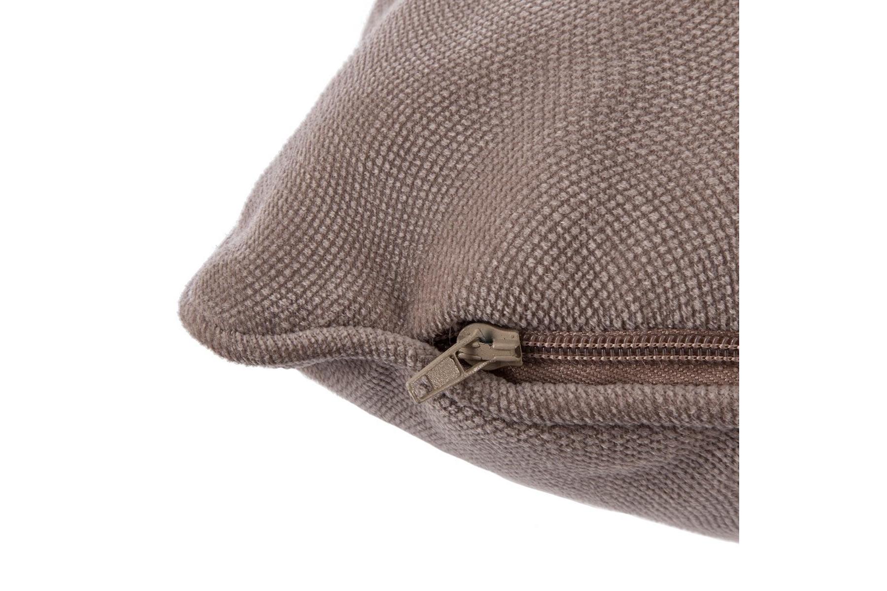 CUSHION LILOU TAUPE 30X50MARQ