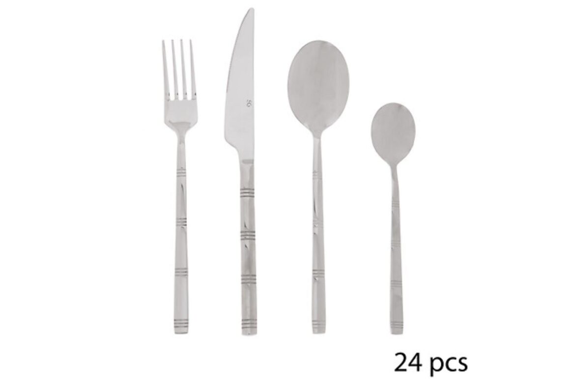 CULTERY SET INOX 24P BORAHMAR