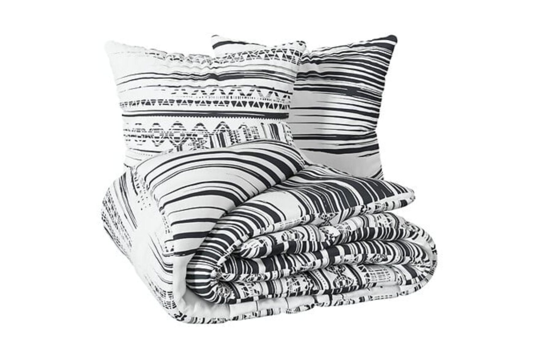 SHEET SET ETHNIK BW 240X220MA - Image 2