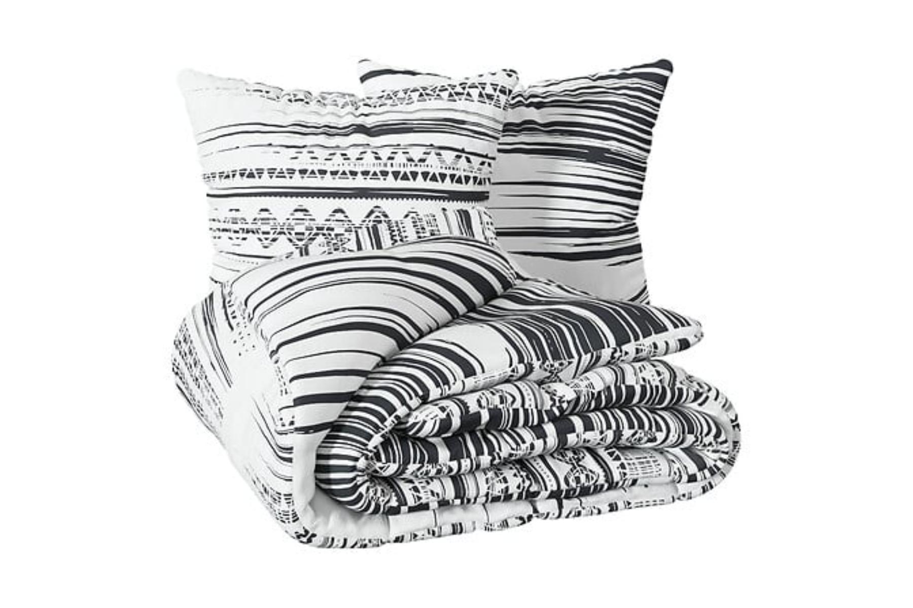 SHEET SET ETHNIK BW 240X220MA