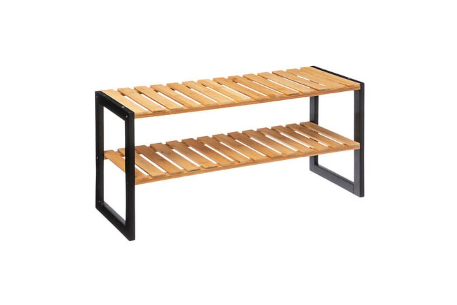 SHOE RACK 6P BLACKBAMBOOMARQU