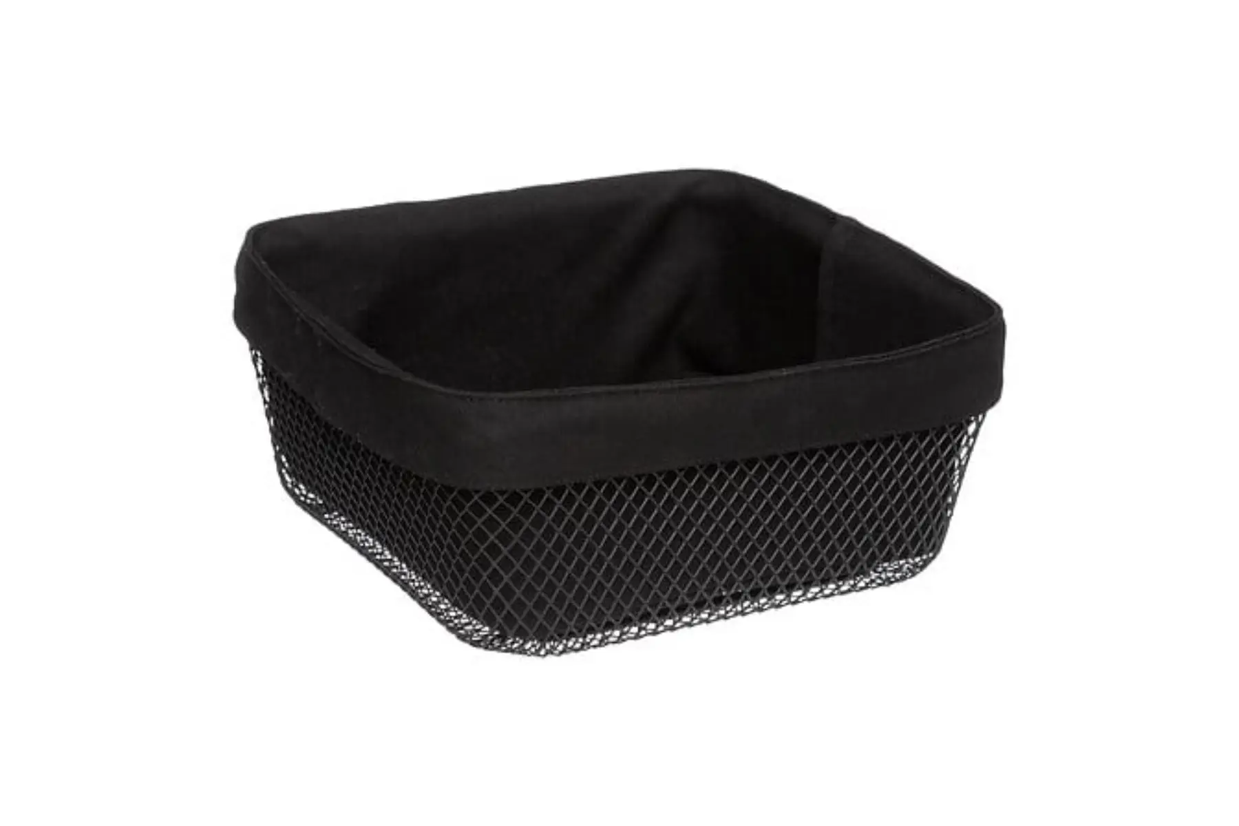 SQUARE BLK BREAD BASKET MAYAJ