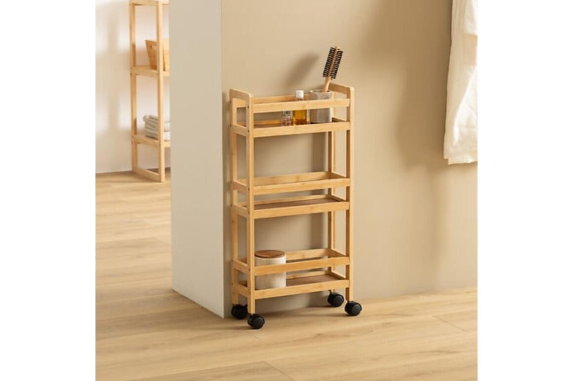 BAMBOO NARROW WHEELS TROLLEYM