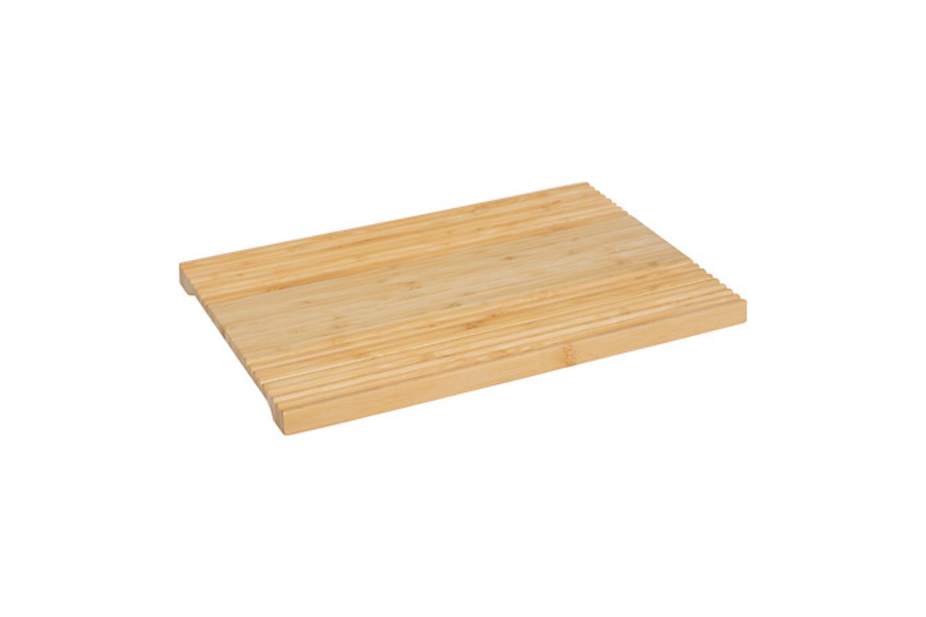 RECT L STRIPED BAM CUT BOARDM