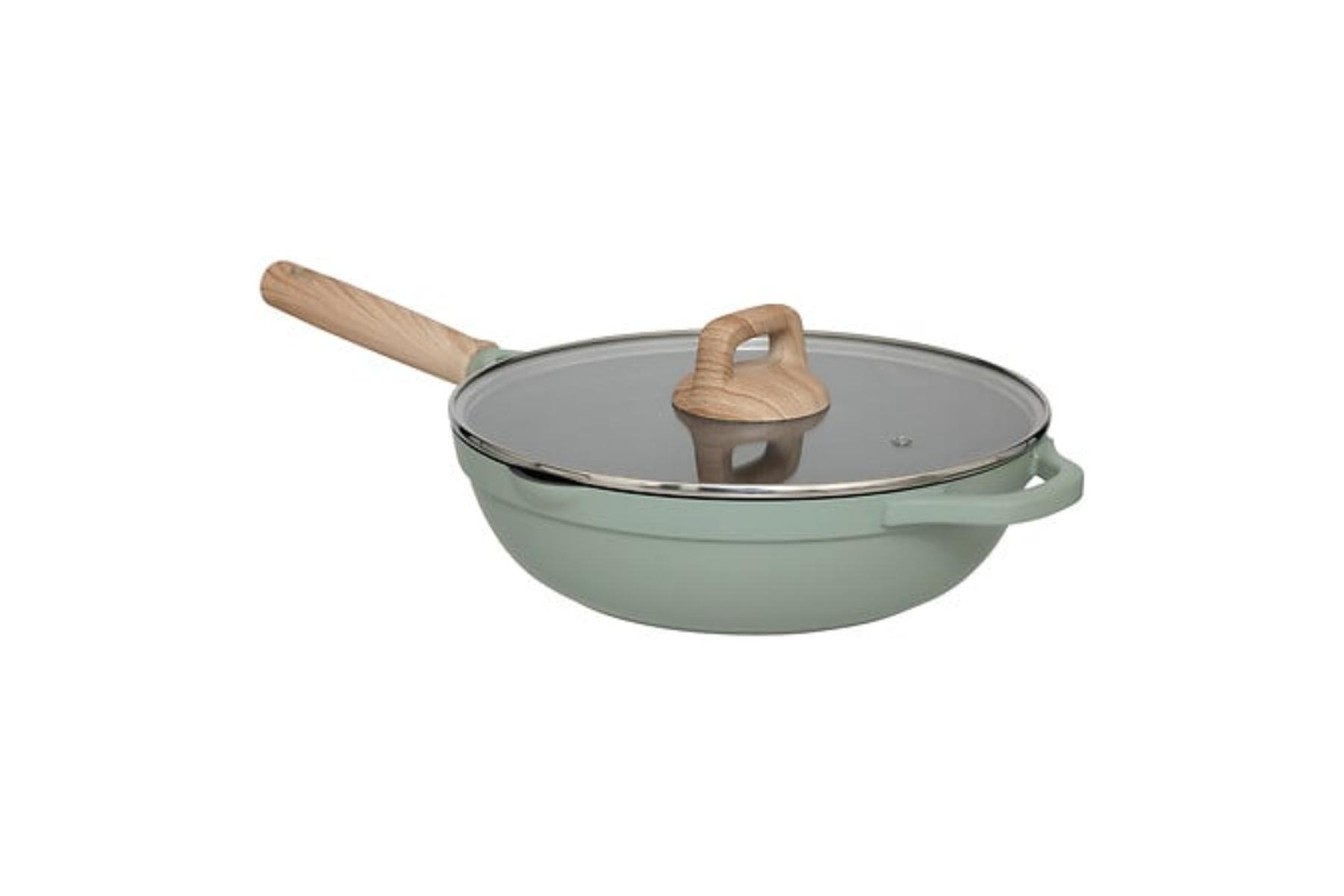 CAST ALU PAN+LID 28 CM HORIZON
