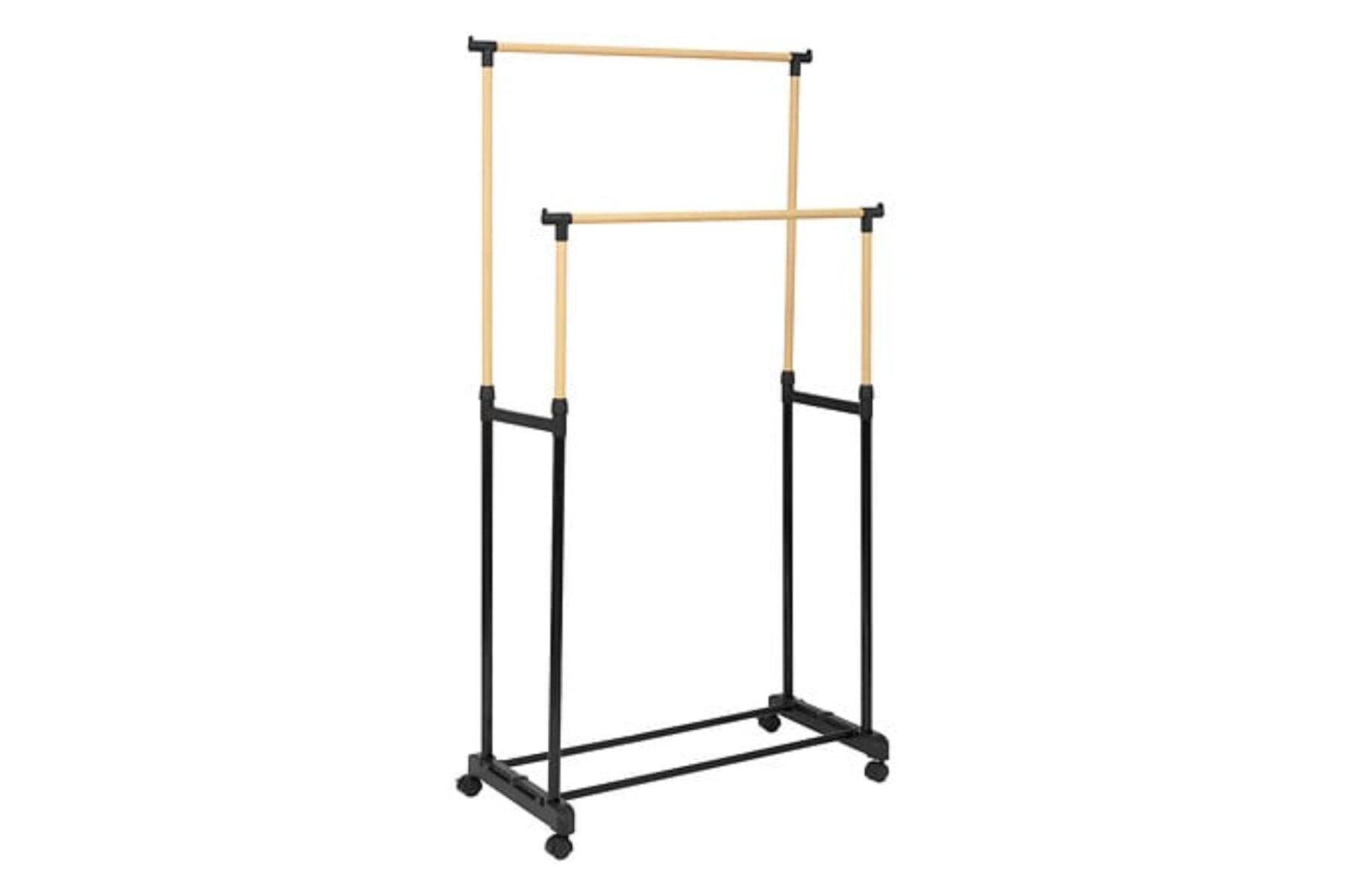 GAR RACK DBL MTL/PLA WOODYMAR - Image 2