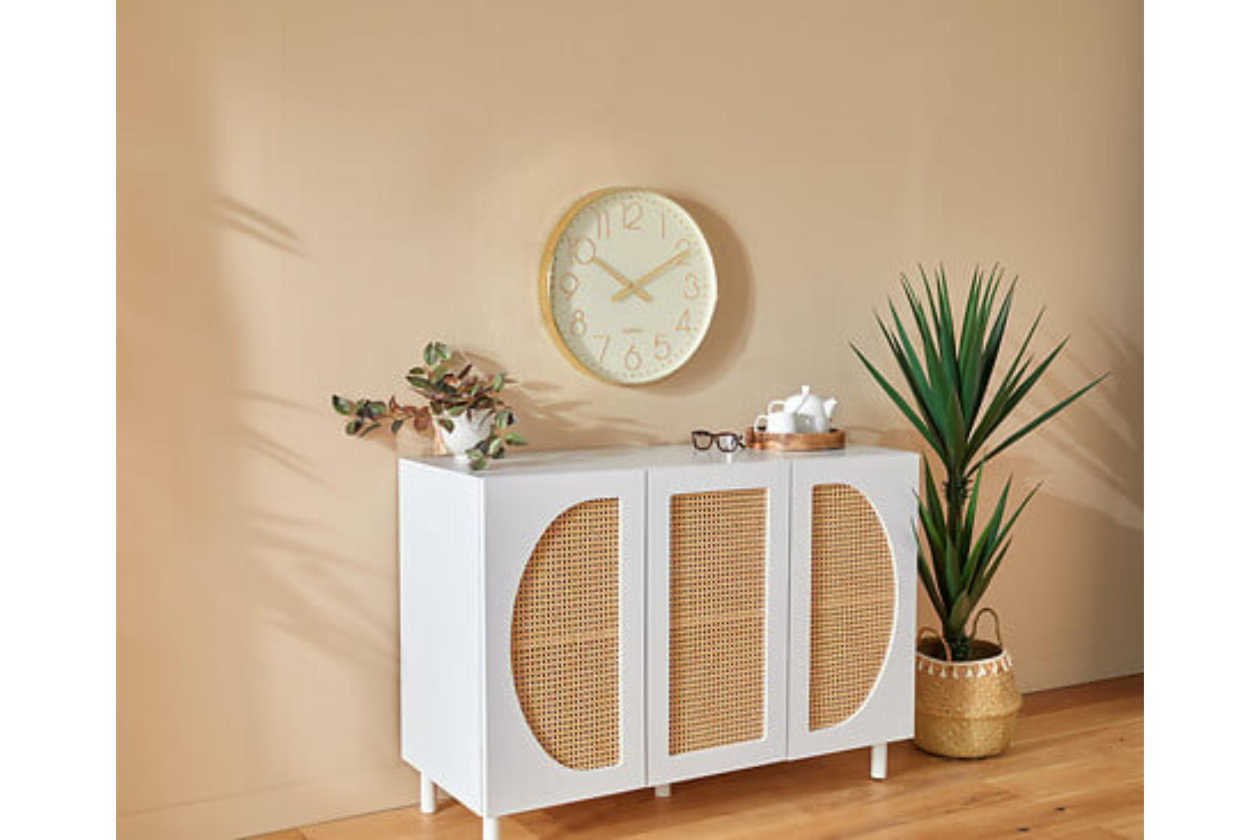 3D GOLD PS CLOCK LAURE D51MAR