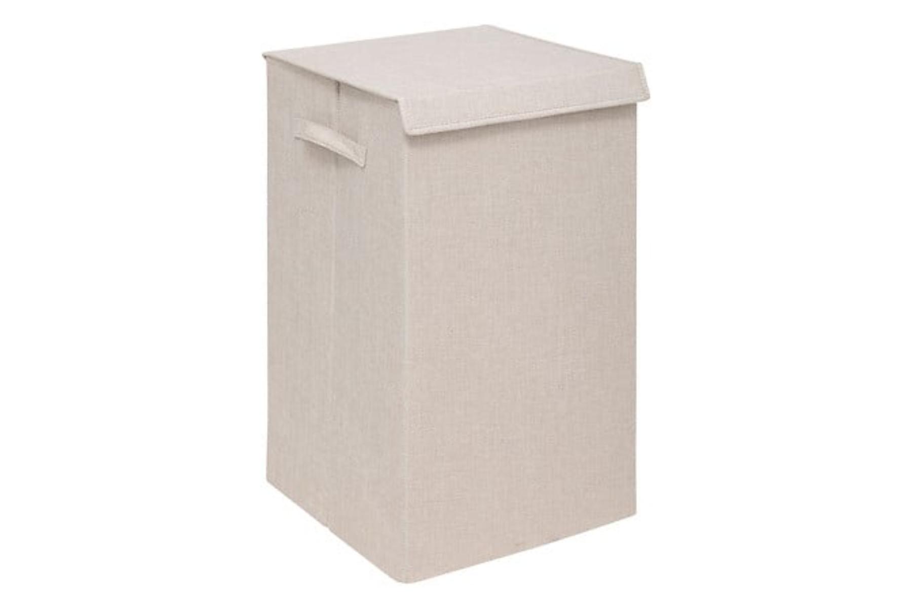 74L LAUNDRY BASKET LIN COLORM