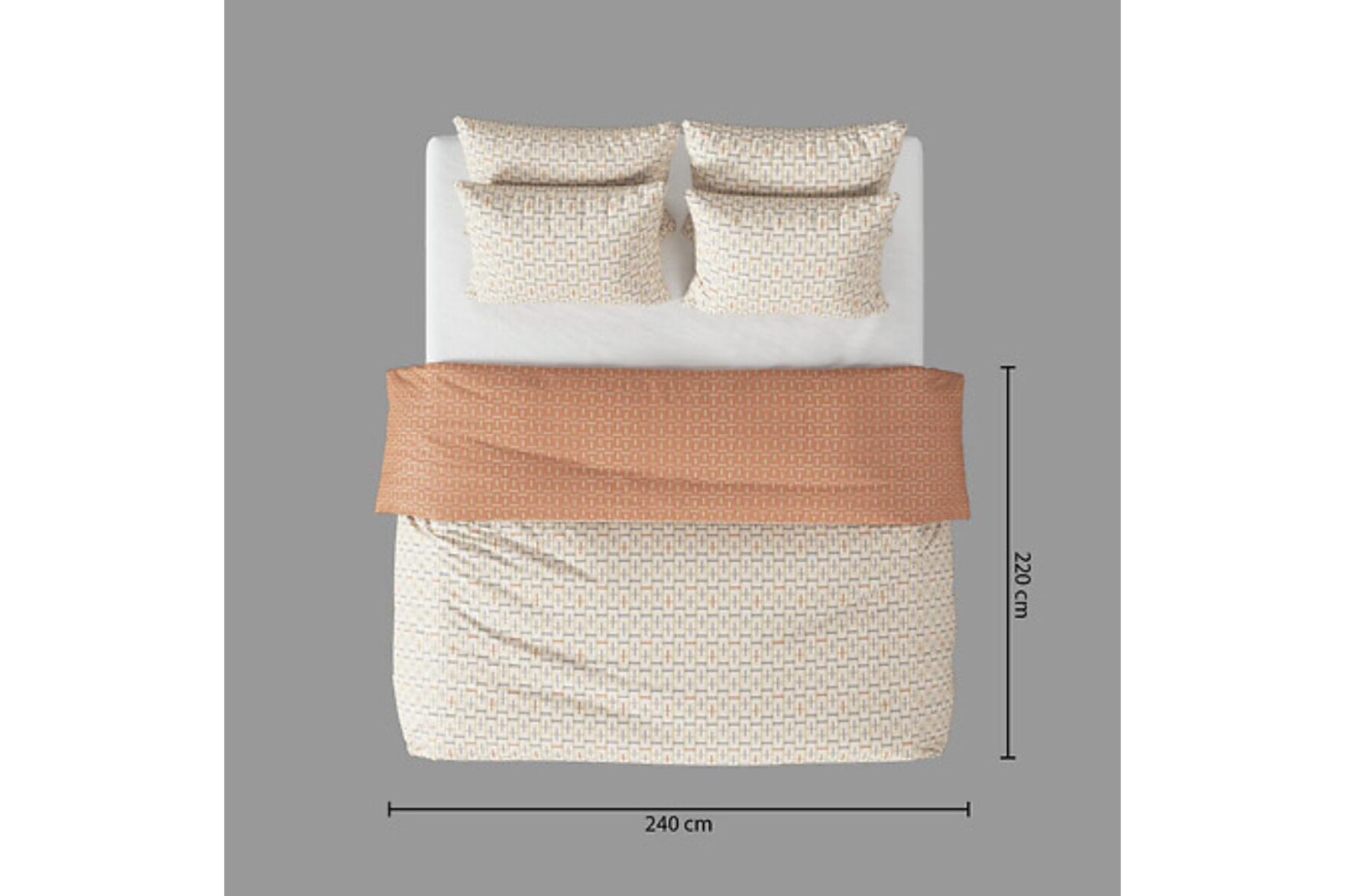 DUVET SET PRINT POSEI 240X220 - Image 3