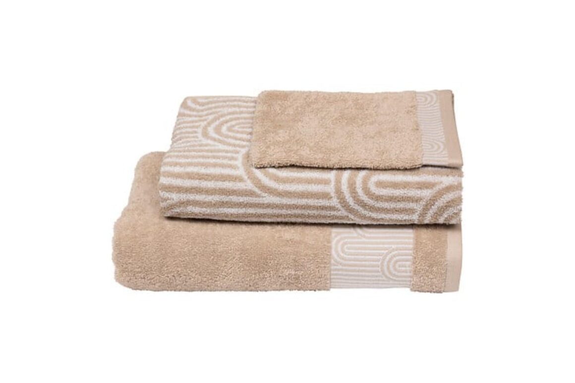 LOT TOWEL COT DECO ARKI 400MA