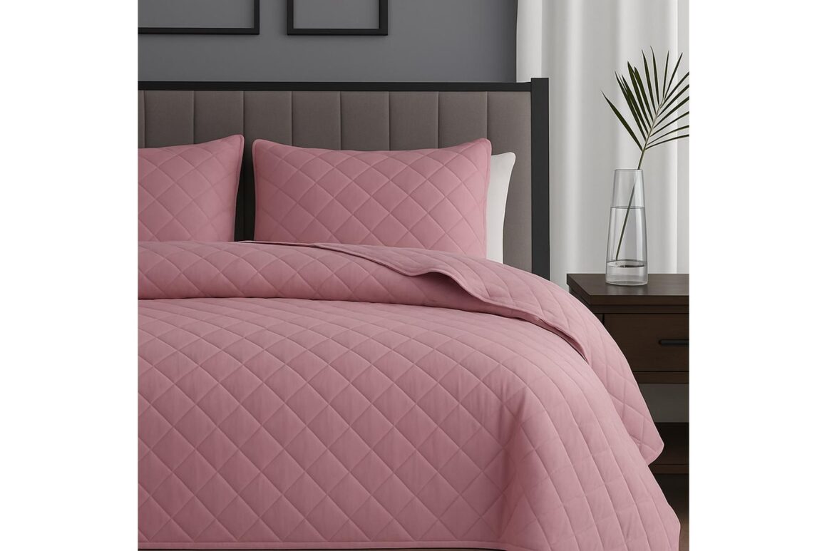 BEDSPREAD 220X240 PINK
