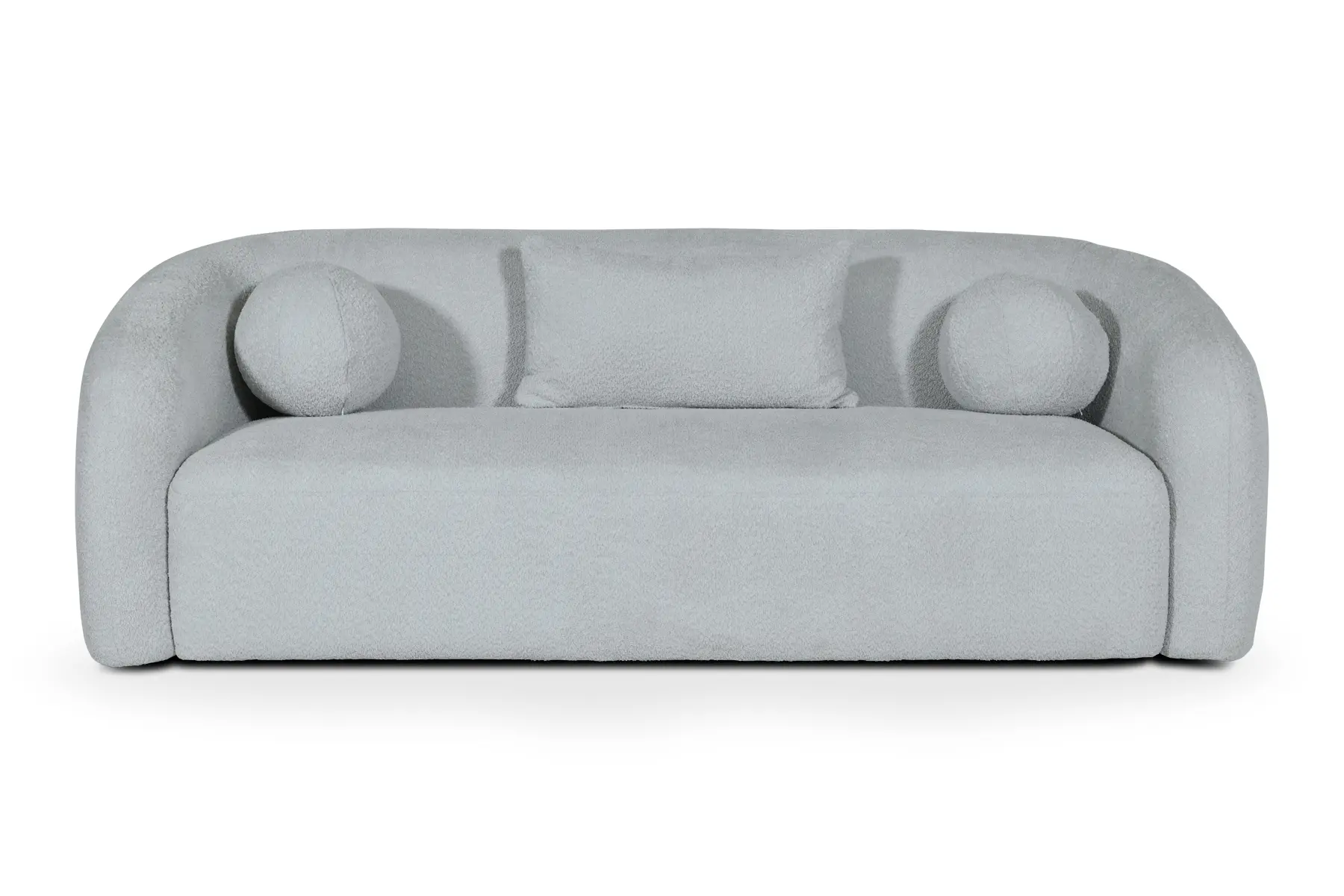 SLUMBER Light Grey Fabric Sofa