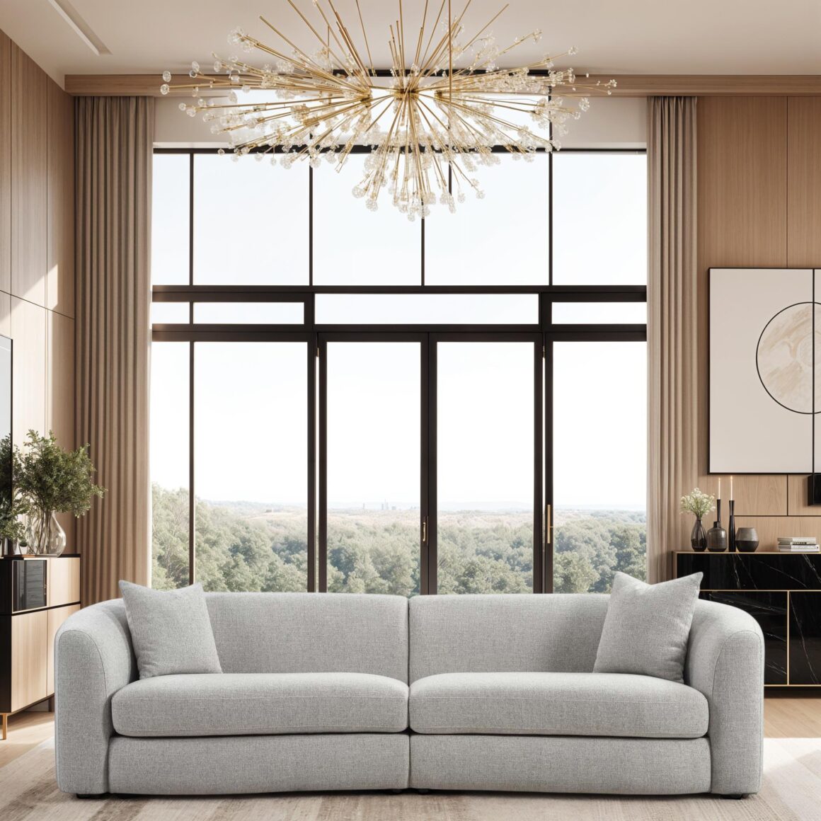 JOFA fabric sofa low-back