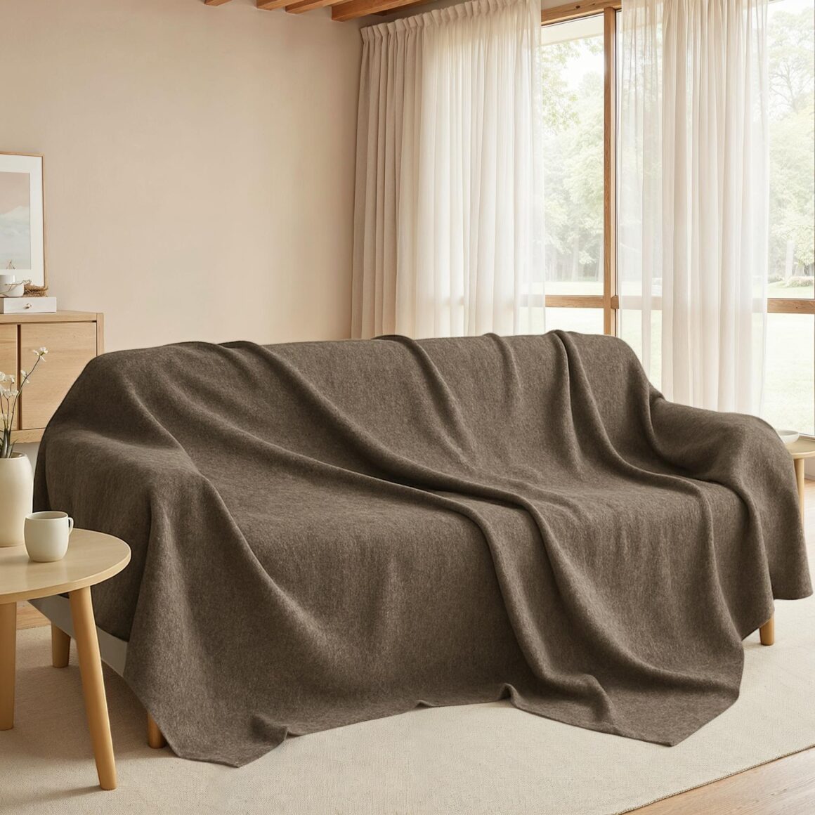 POLYSTER CHENILLE SOFA THROWS