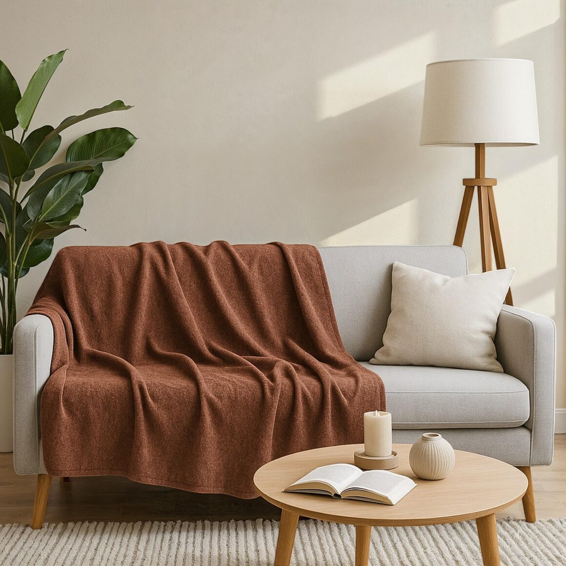 POLYSTER CHENILLE SOFA THROWS