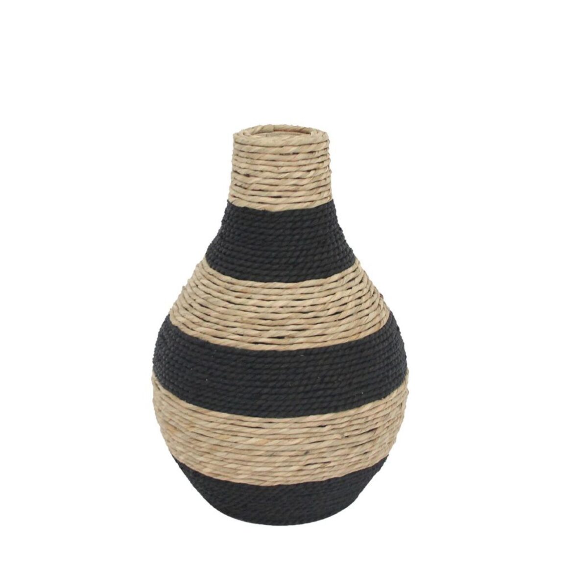 NUBIA VASE BLACK PLYWOOD