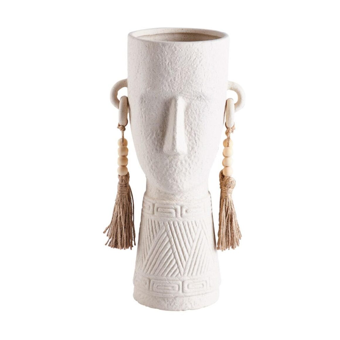 ERIS VASE CERAMIC BEIGE