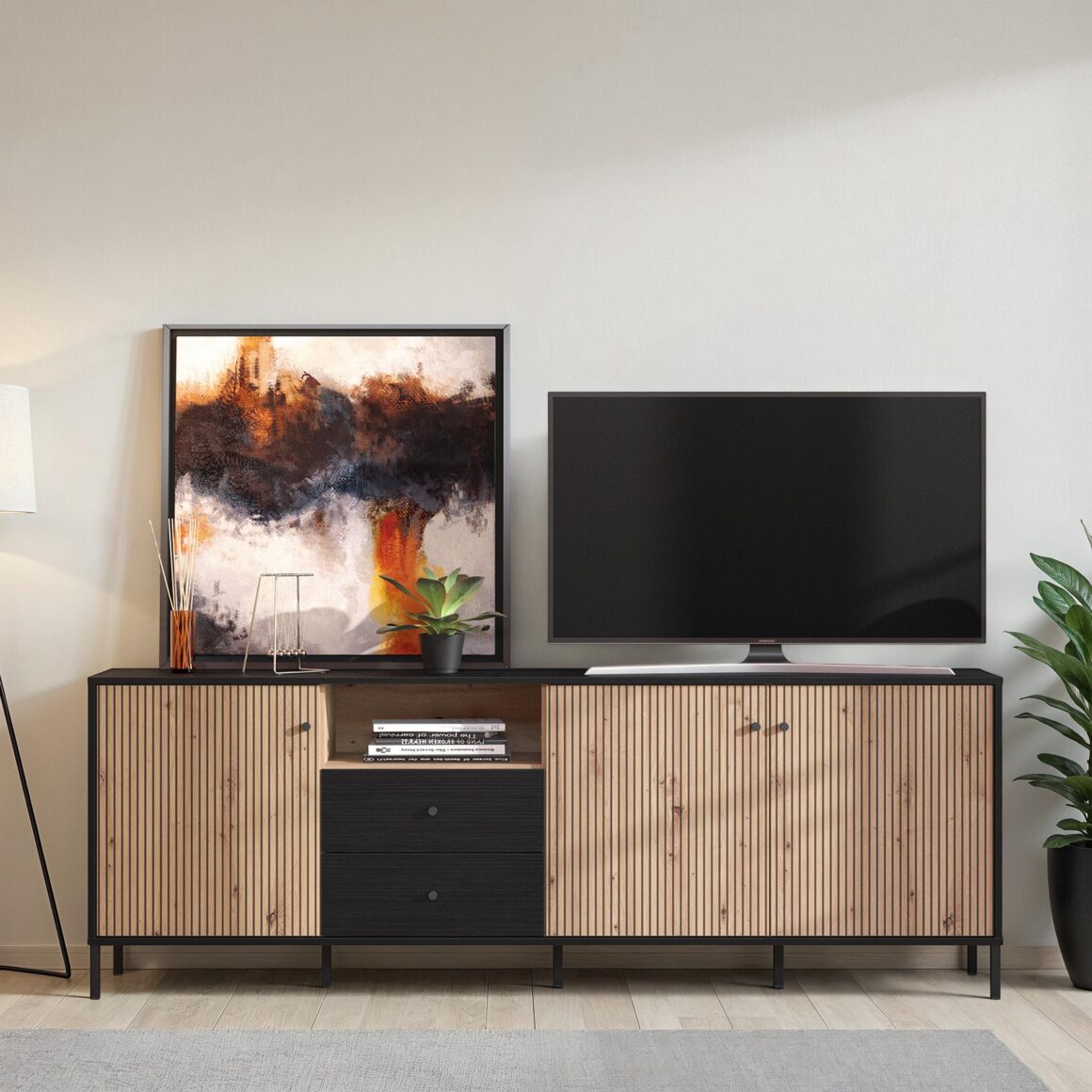 CORREZE Artisan Oal TV Stand