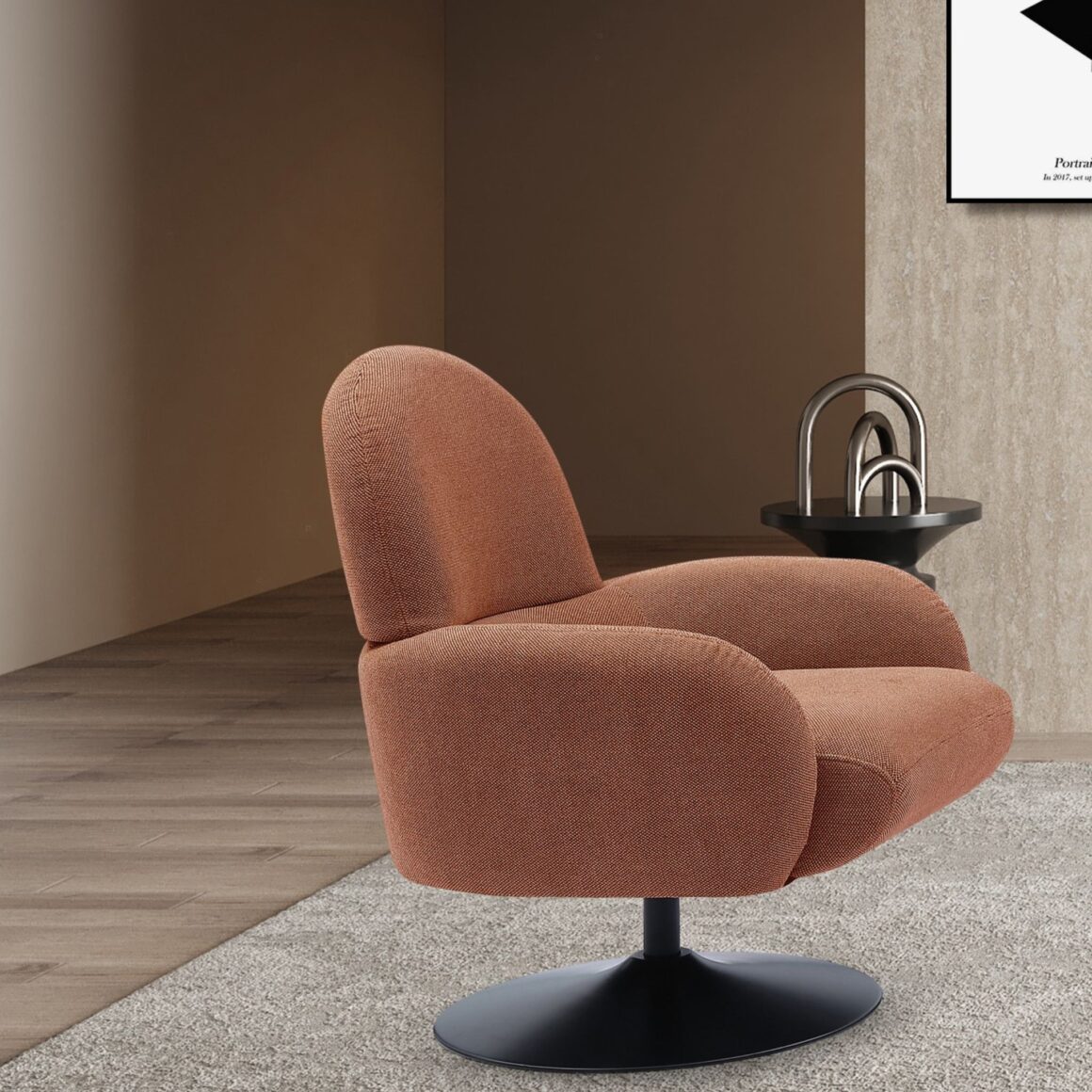 ALBA Orange Armchair