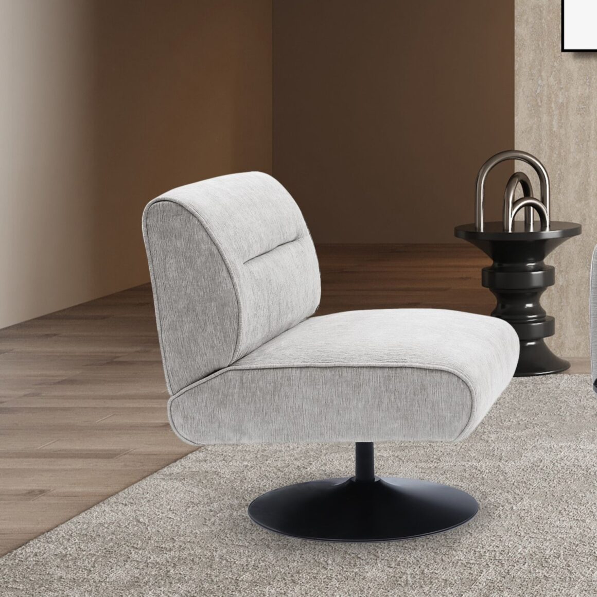 BRISA Beige Modern Chair
