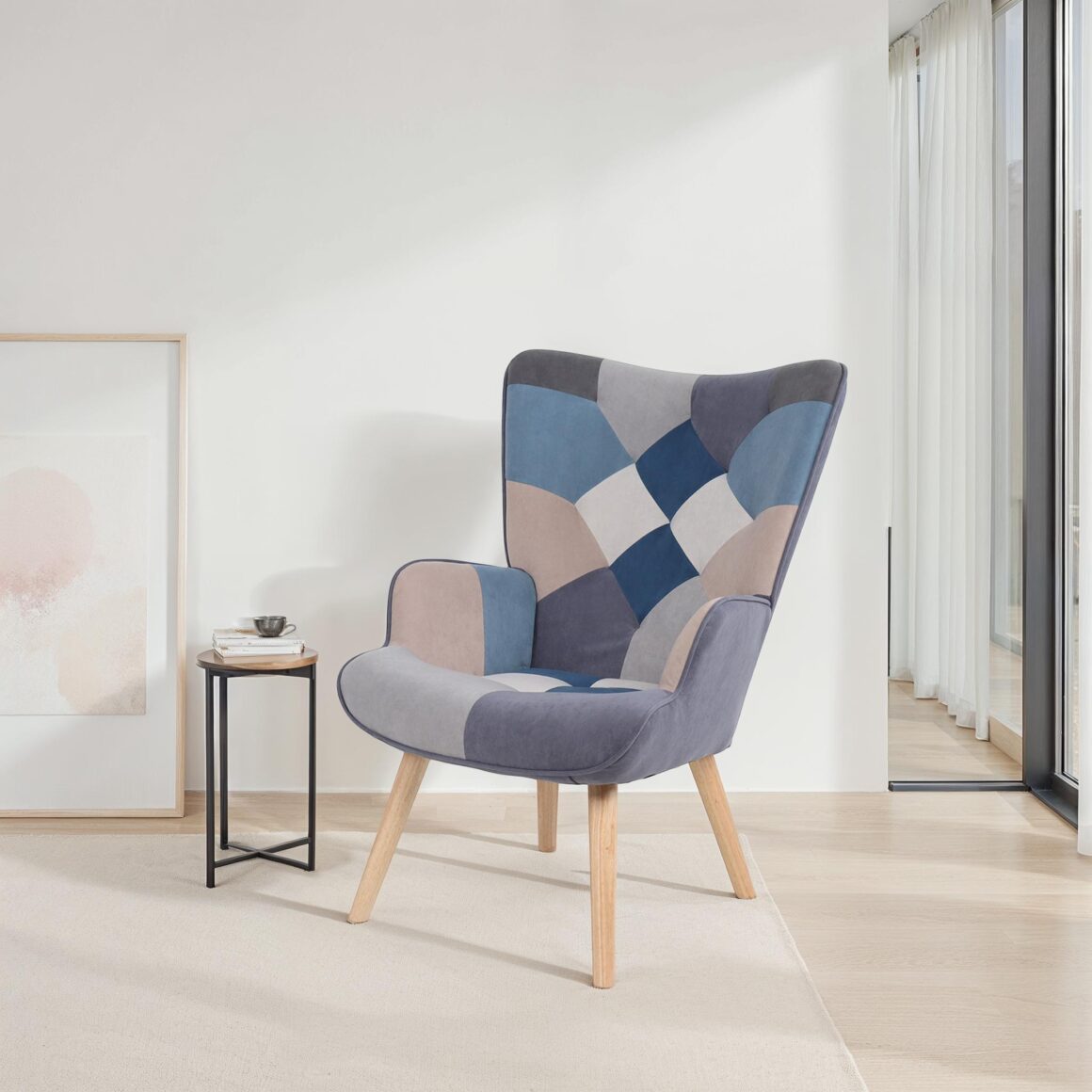 PATCHY Multicolour Patchwork Armchair