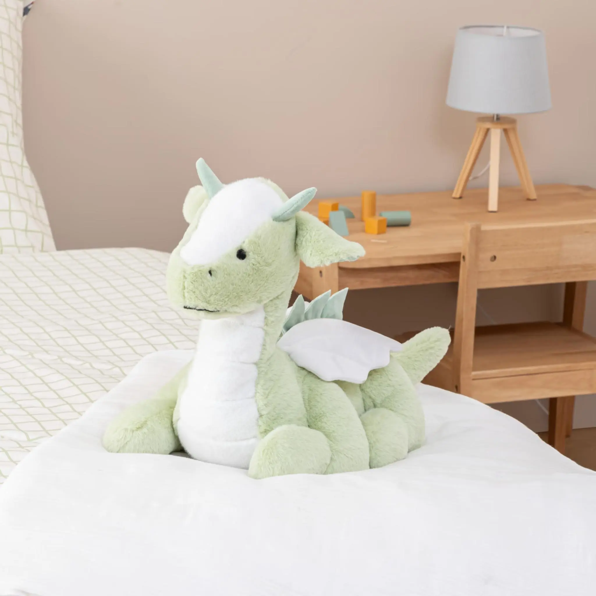 STUFFED DRAGON ELIOTT L50BRAN