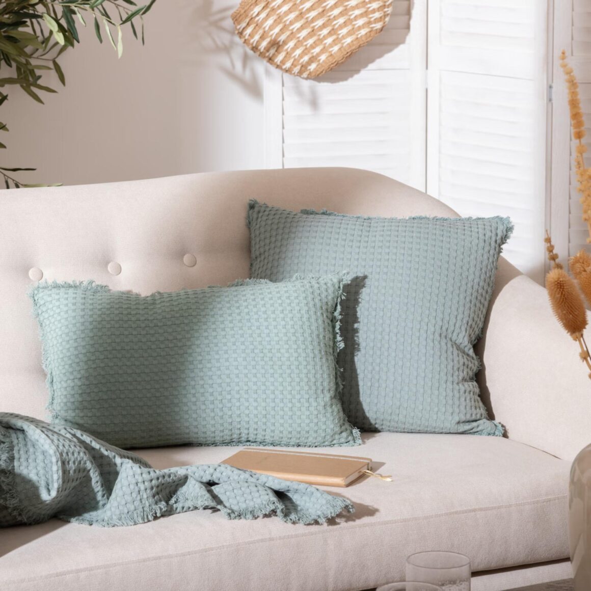 CUSH WAFFLE WIDDY CEL 30X50BR