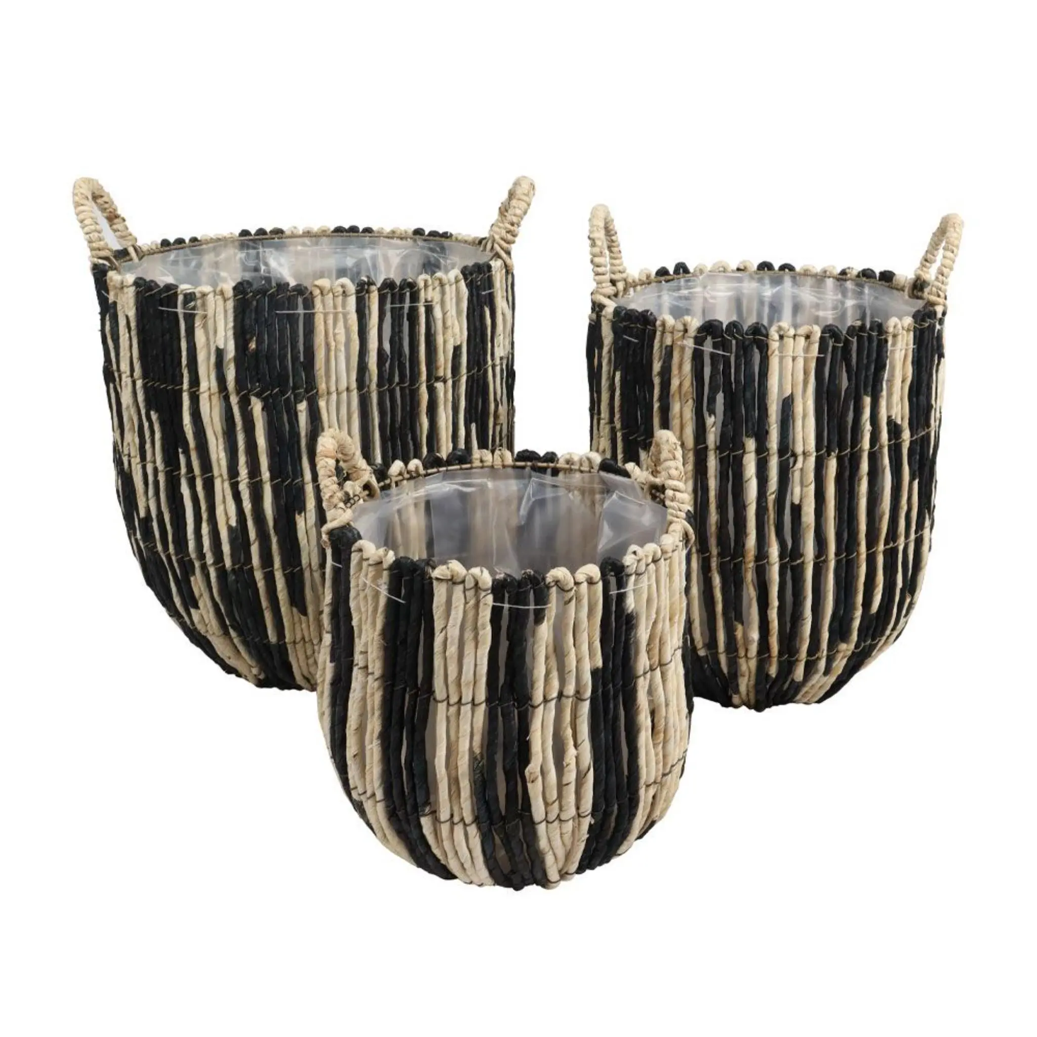 THEROS BSKET SET 3PCS NTRL BLK