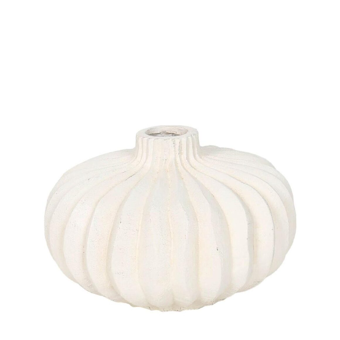 SEMELI VASE WHITE