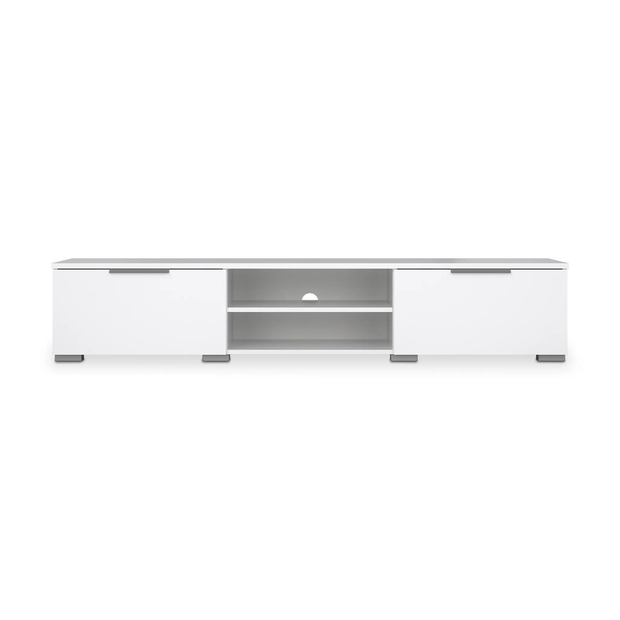MATCH White Glossy TV Stand