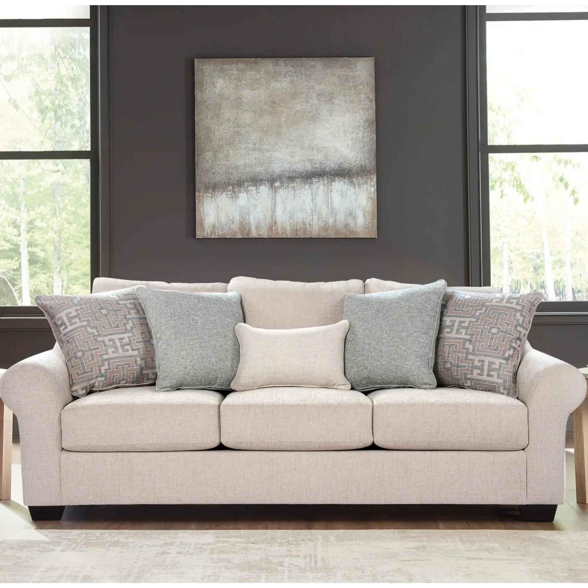 BELREAD BY ASHLEY Beige Sofa