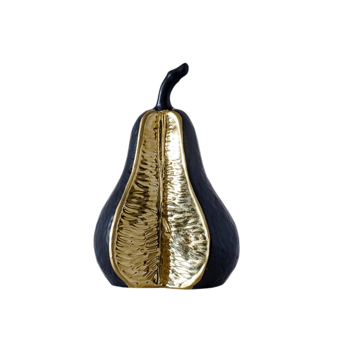 BLACK PEAR ORNAMENT -B