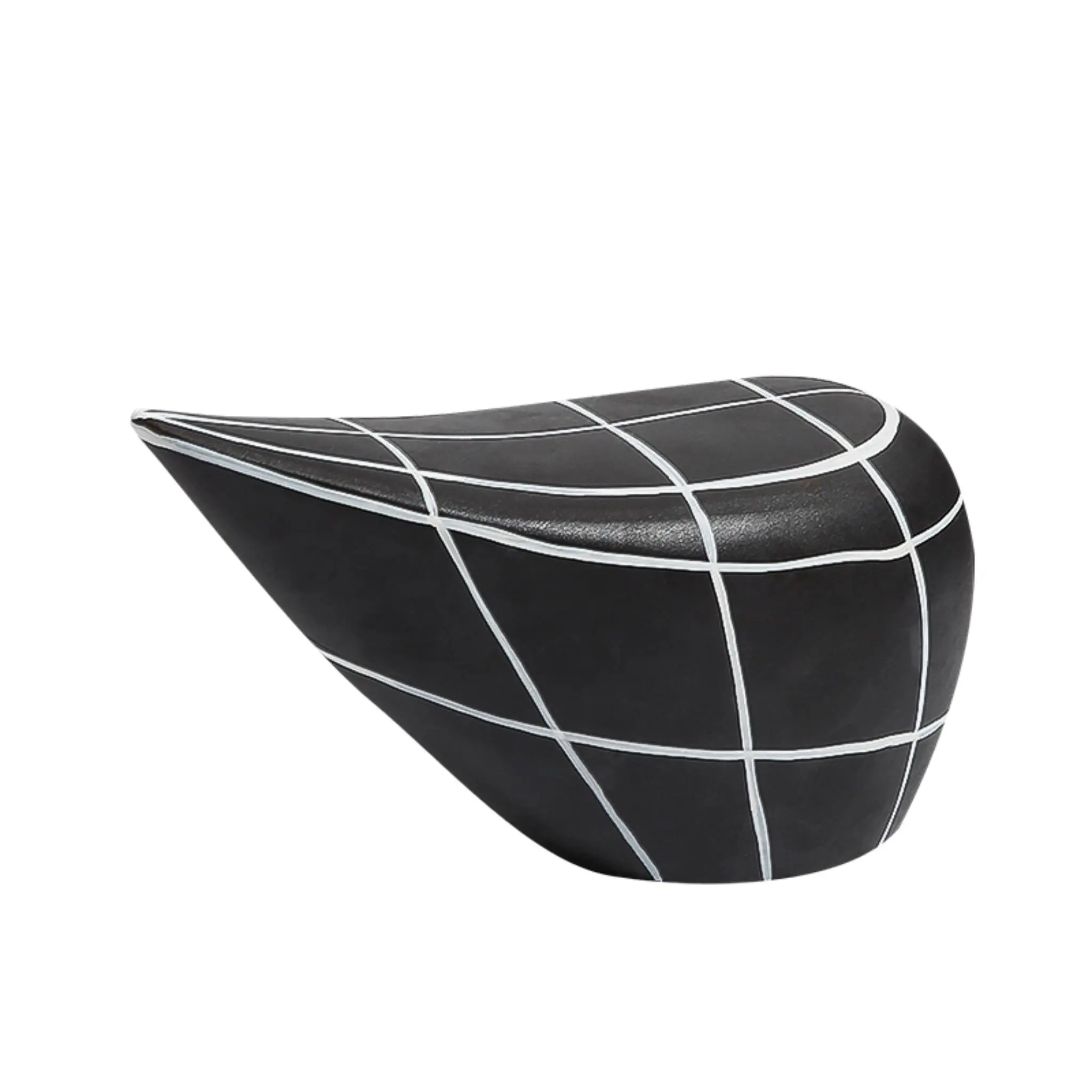 BLACK  LINE GEOMETRY ORNAMENT