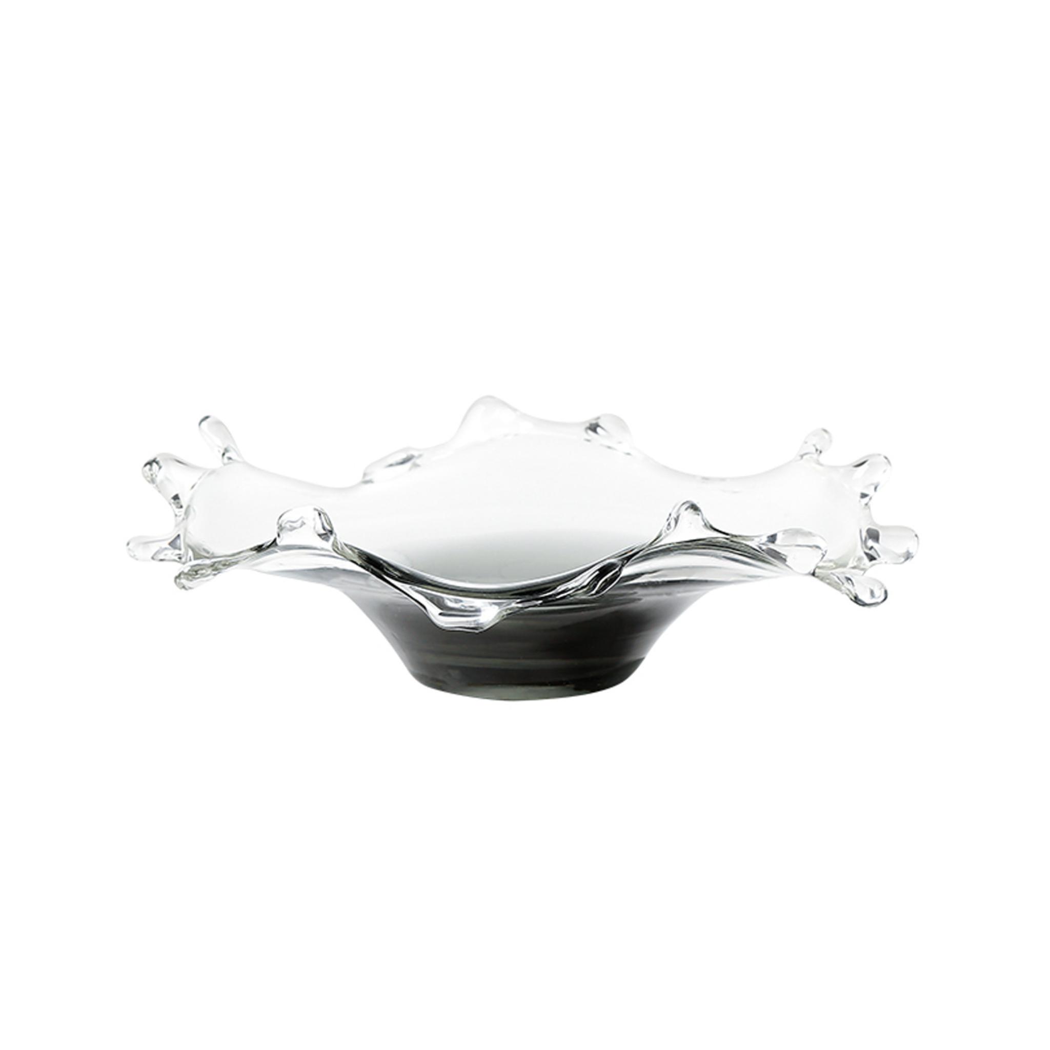 POINTED FRUIT BOWL-GREY