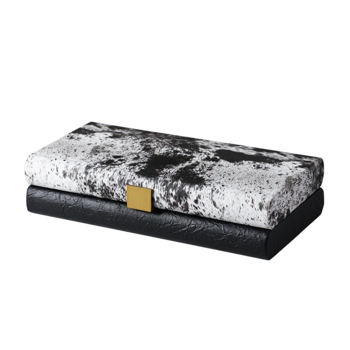 BLACK WOOL PATTERN BOX A