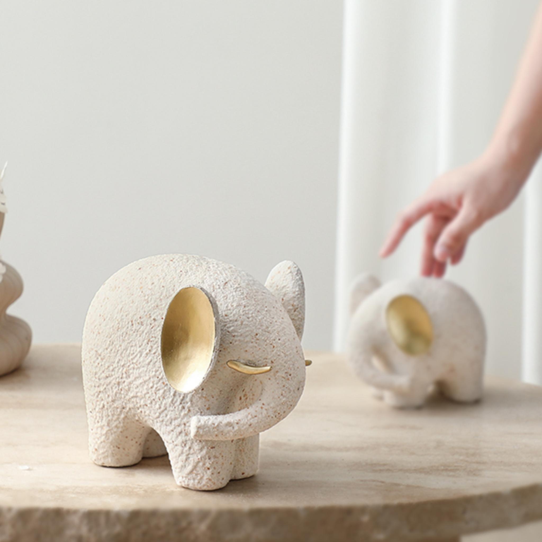 GOLDEN EAR ELEPHANT A