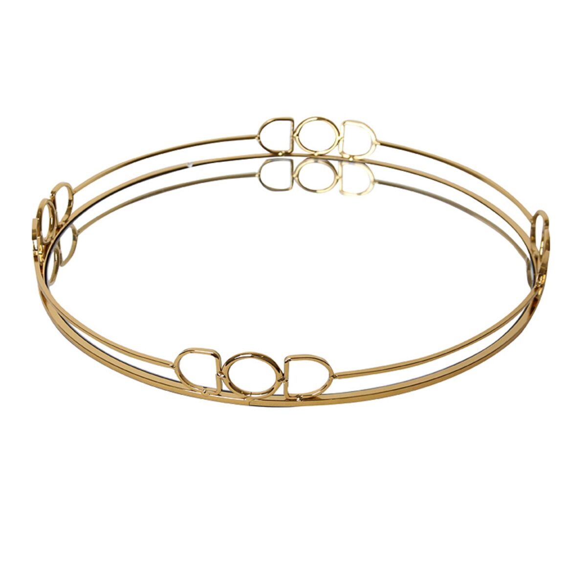 CIRCLE+"D"SHAPE TRAY