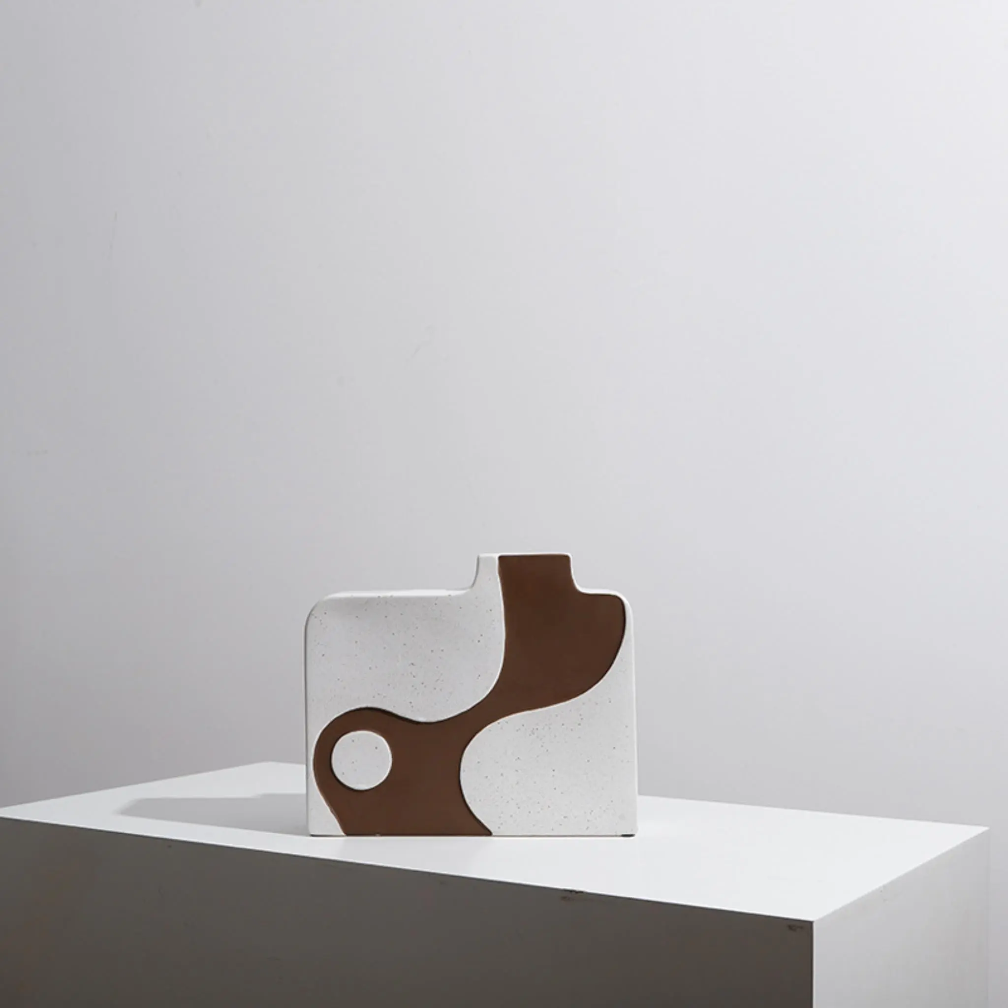 PUZZLE SQUARE VASE A