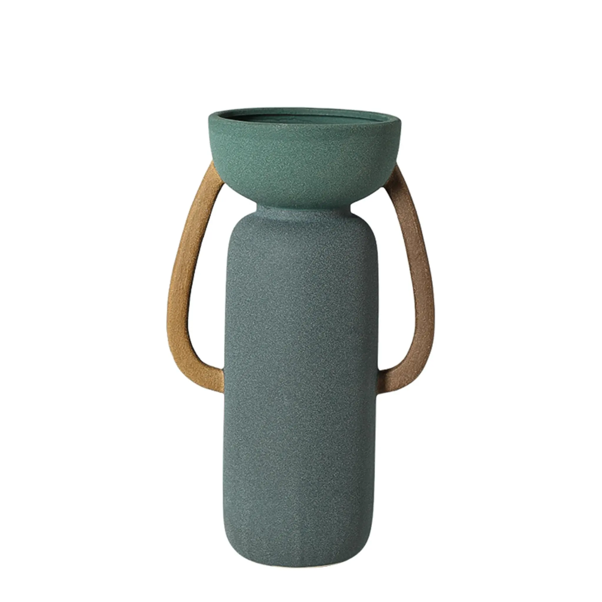 FOUR-COLOR AMPHORAE VASE A