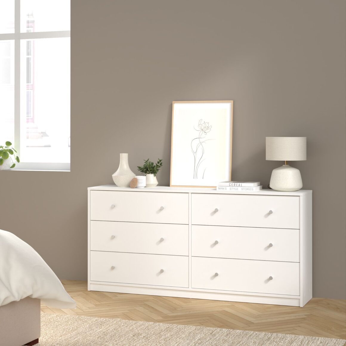 MAY White Dresser