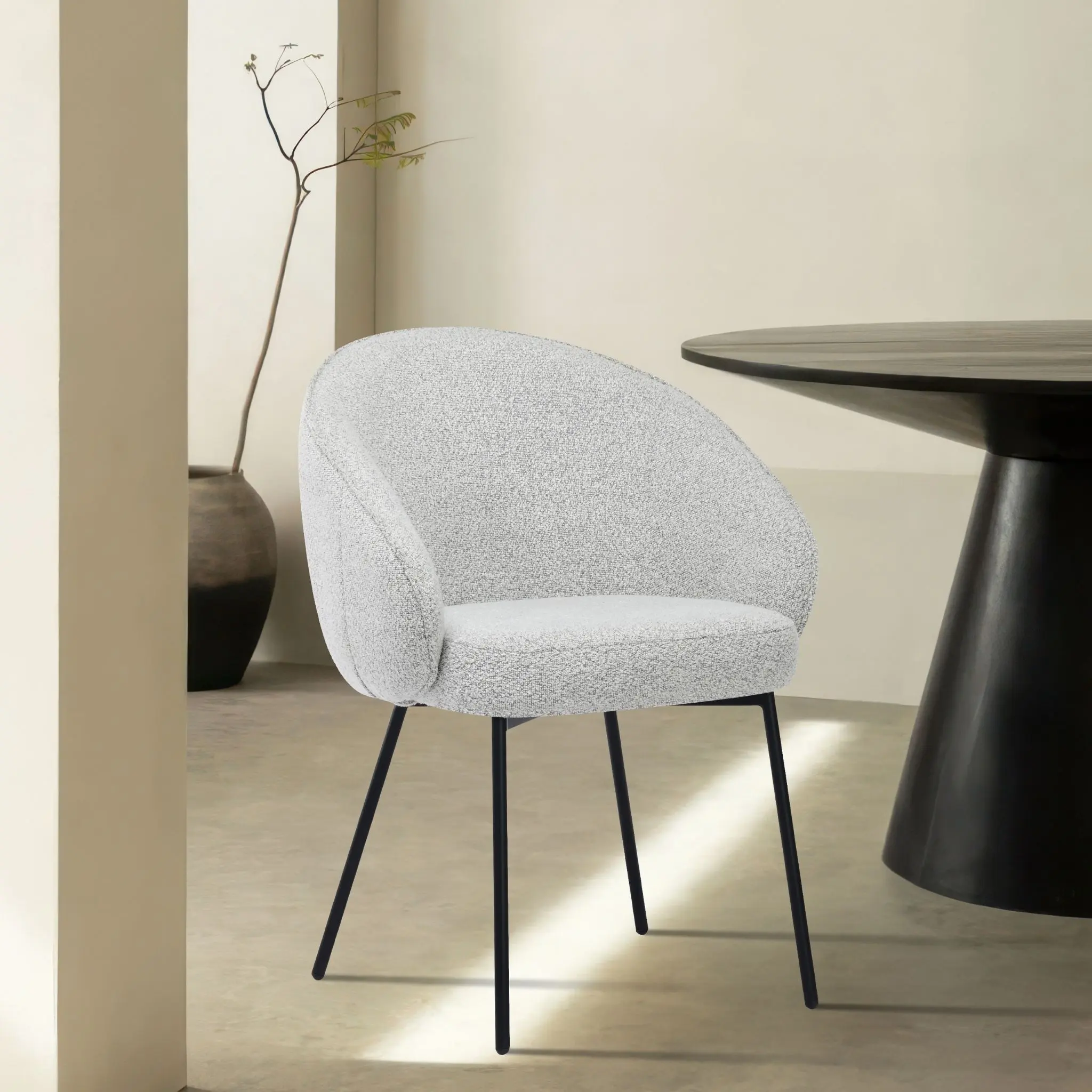 CHARLLE Beige Dining Chair