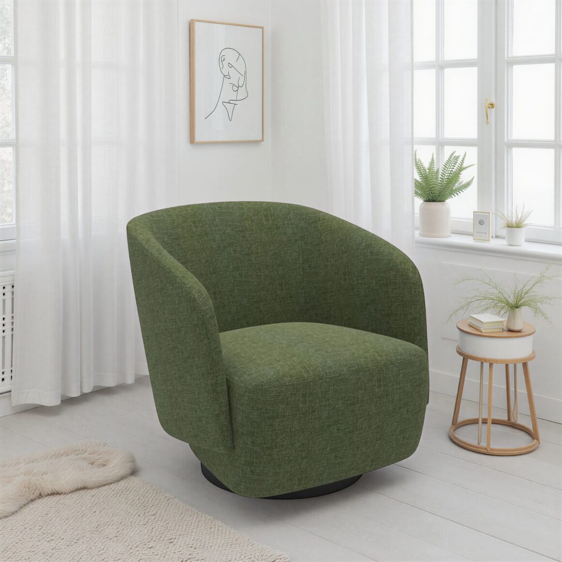 FLOWAH Olive Armchair