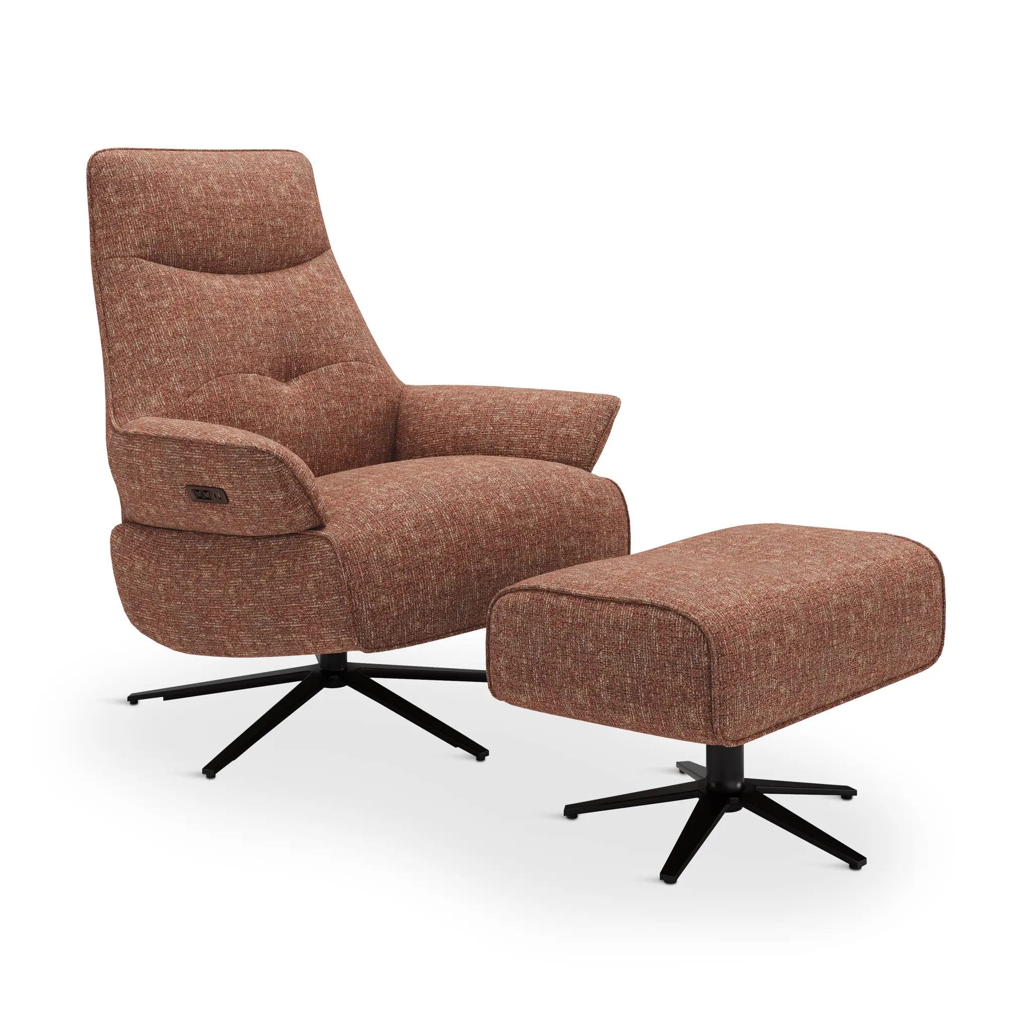 ADORINI Electric Recliner with USB & Type-C ports