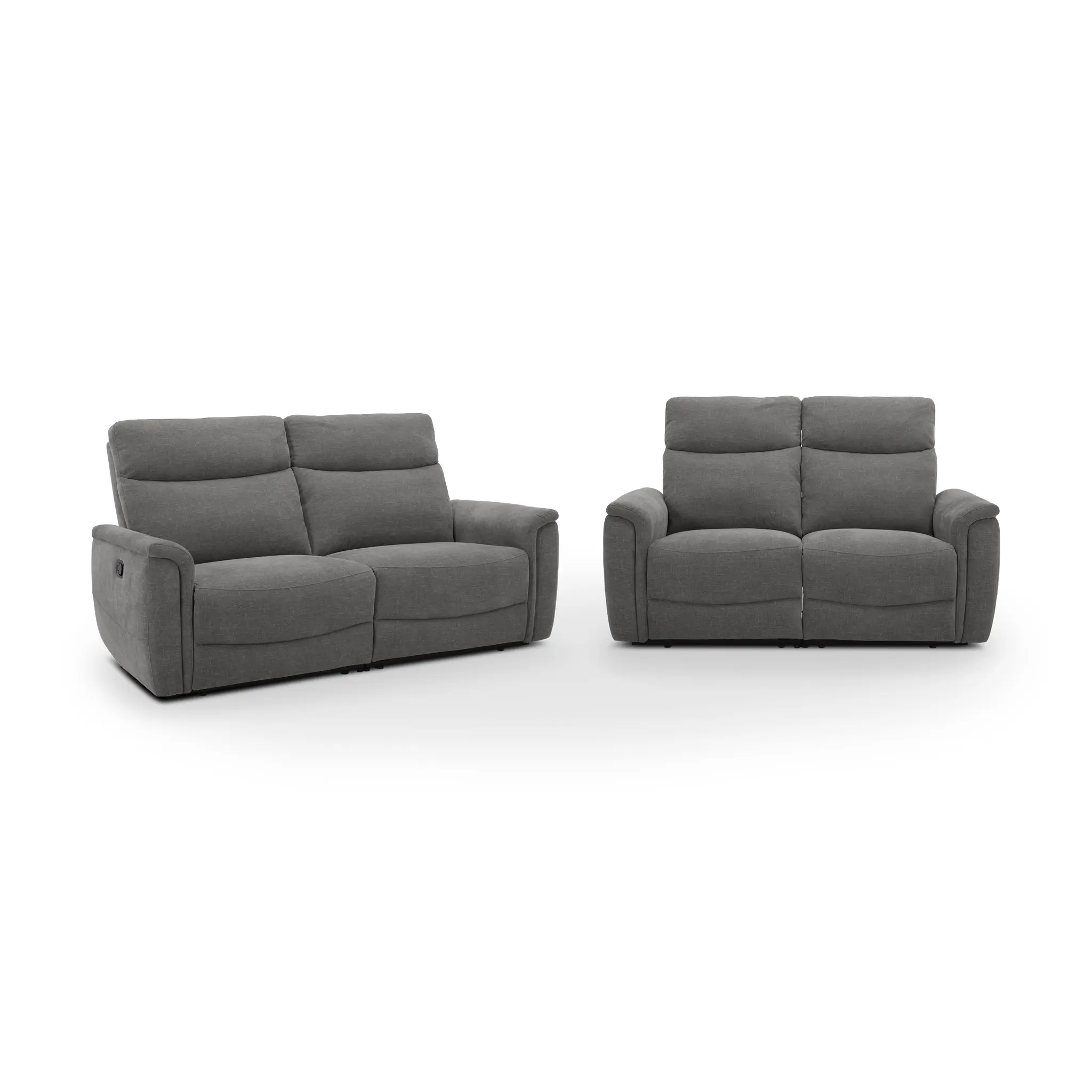 LAZU Manual Recliner Sofa Set