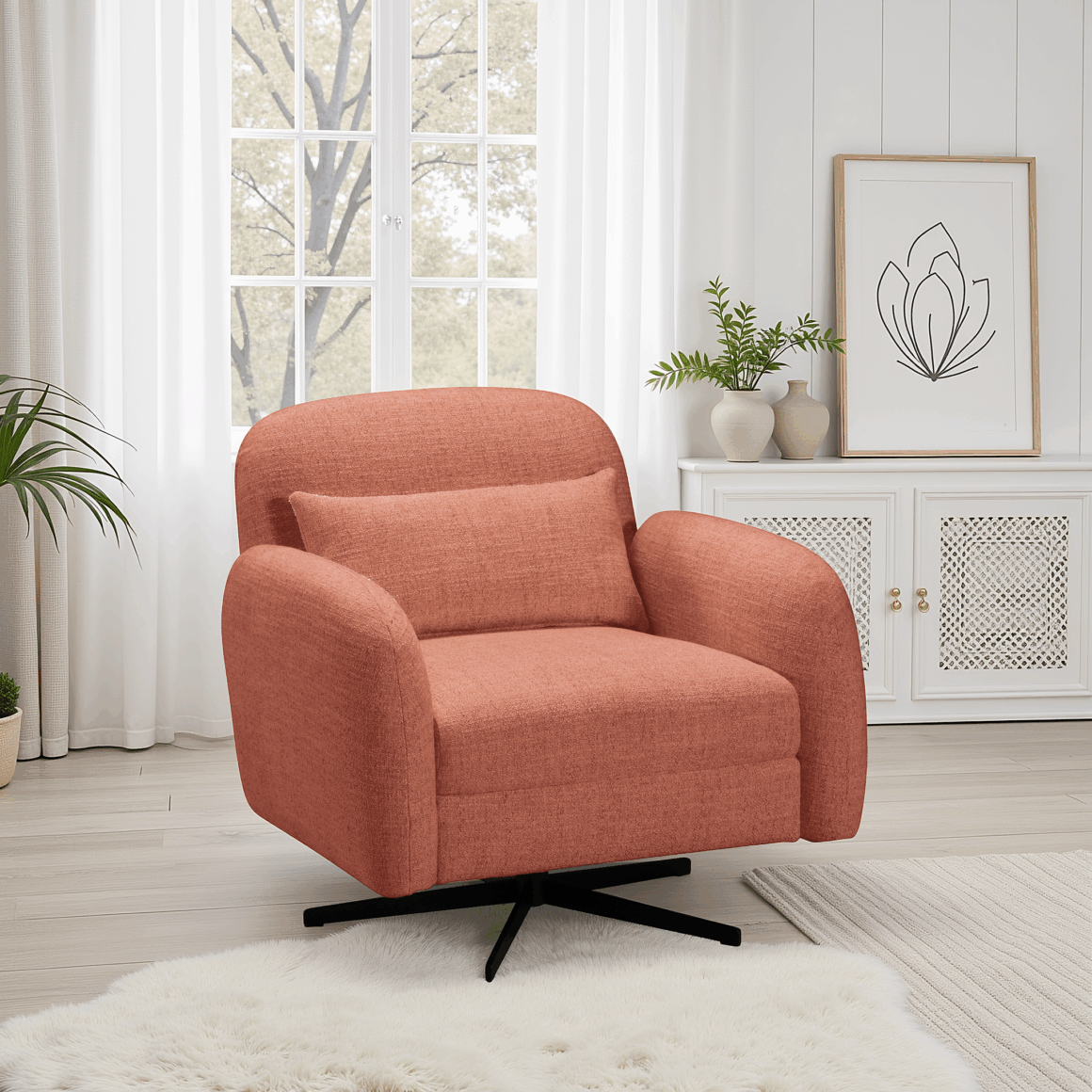 MAREO Red Armchair