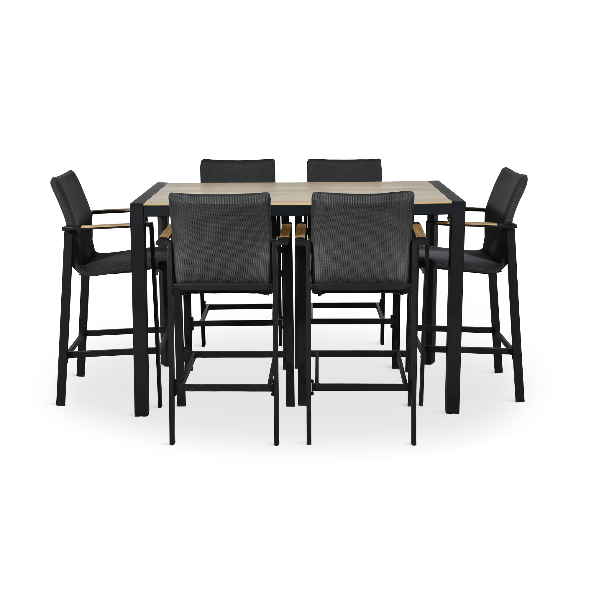 ISOLA Counter Height Dining Set -Dark