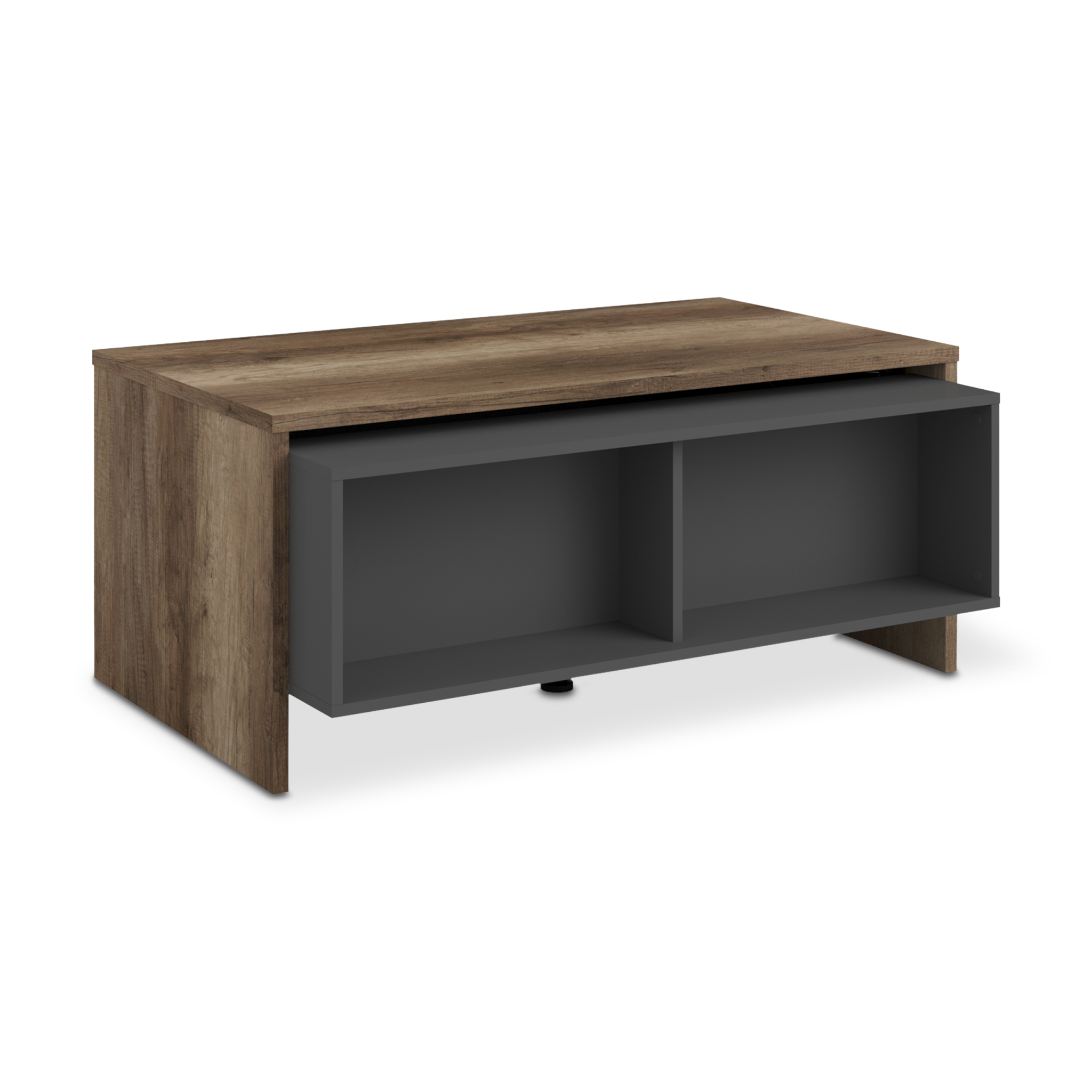 PARADOXE Oak and Grey Coffee Table