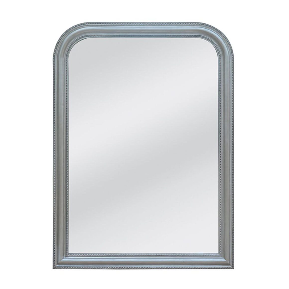 LOUIS Wood Silver Mirror